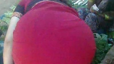 Indian Aunty - Street Voyeur - Big Butt Candid - Ass Booty