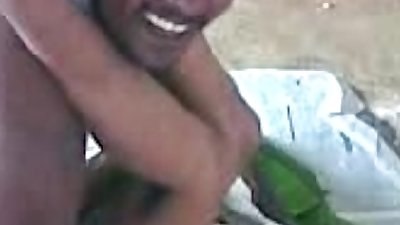 Tamil Maid massaged in group