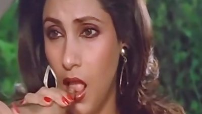 Sexy Indian Actress Dimple Kapadia Sucking Thumb lustfully Like Cock