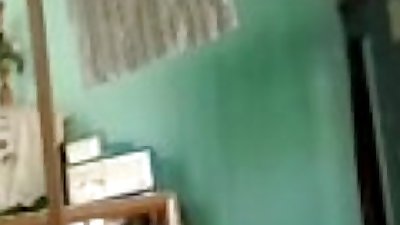 Naked Indian girlfriend filmed after sex