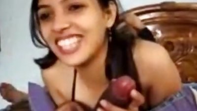 Hot Babe Blowjob with Audio, Free Indian Porn