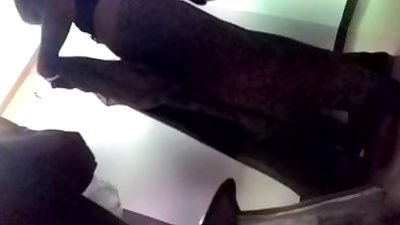 my sister changing saree