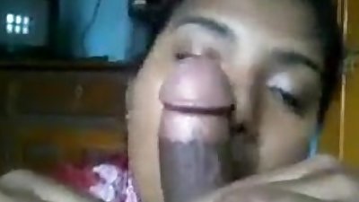 Indian Cheating Maid Blowjob To Owner