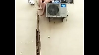 nude in public place