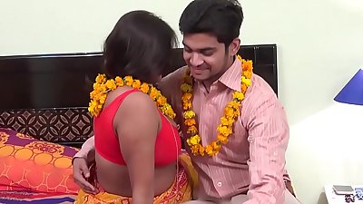 Mom in saree having hot sex with son