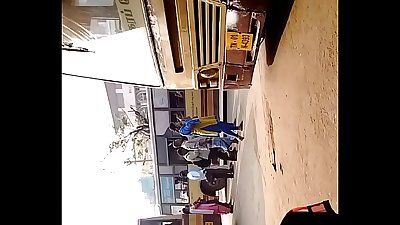 Desi sexy girl in bus with big ass and tits part 5