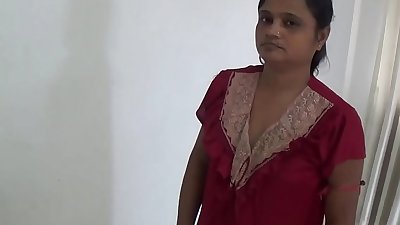 Indian Hot aunty relaxing at home
