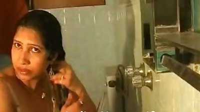 Hot Indian Bhabhi Taking Shower In Lingerie