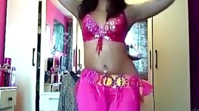 Indian girl sex belly dance show in her room she want to fuck hardcore