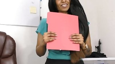 Slutty Indian secretary roleplay pov in Tamil