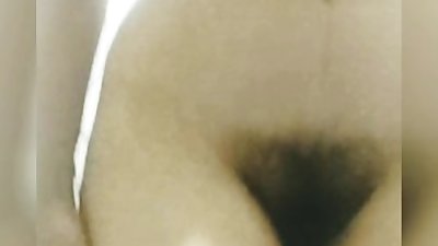 Pressing my boobs and spreading my ass!!!