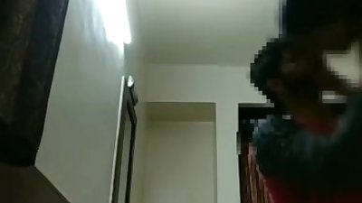 Bhabhi Kissing with her Young Lover