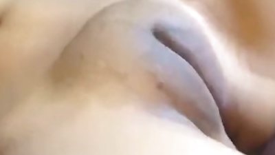 horny girl showing boob