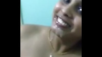 Kerala aunty blowjob facial