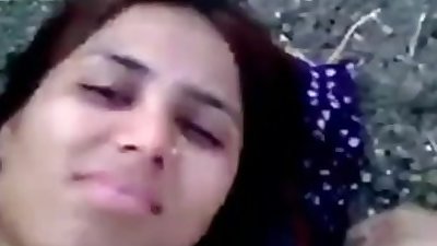 Aunty blowjobe in outside